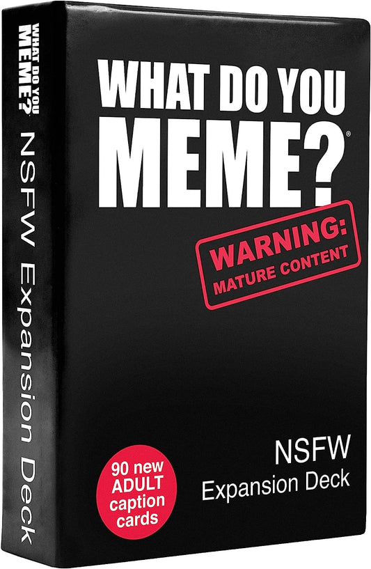 NSFW Expansion Pack by What Do You Meme? - Designed to be Added to What Do You Meme? Core Game