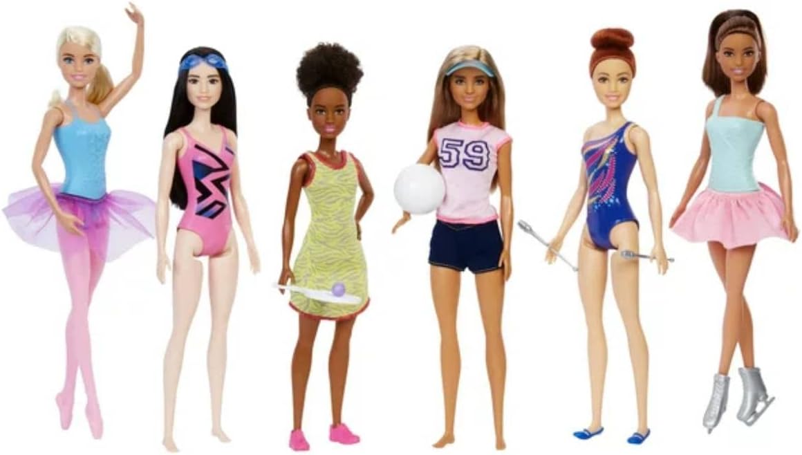 Barbie 6-Doll Sports Career Collection