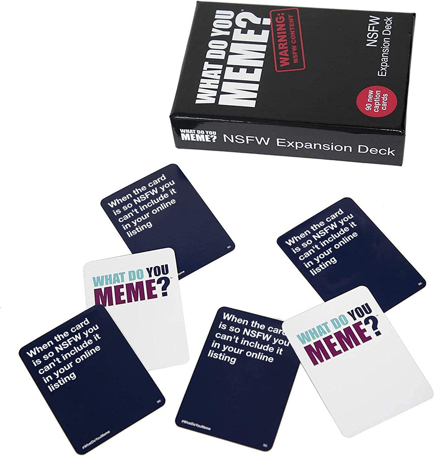 NSFW Expansion Pack by What Do You Meme? - Designed to be Added to What Do You Meme? Core Game