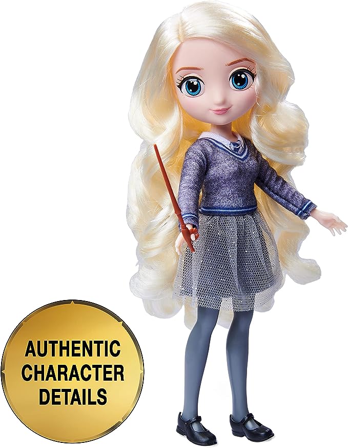 Wizarding World Harry Potter, 8-inch Luna Lovegood Doll, Kids Toys for Ages 5 and up