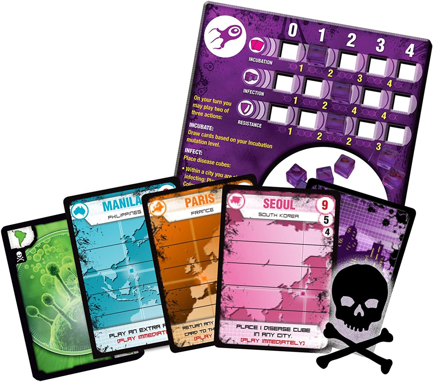 Z-Man Games Pandemic: Contagion Play Cards