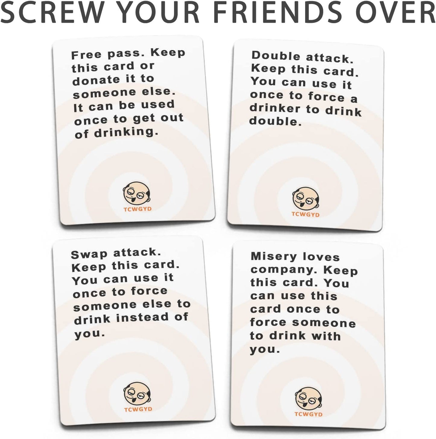 These Cards Will Get You Drunk - Fun Adult Drinking Game for Parties