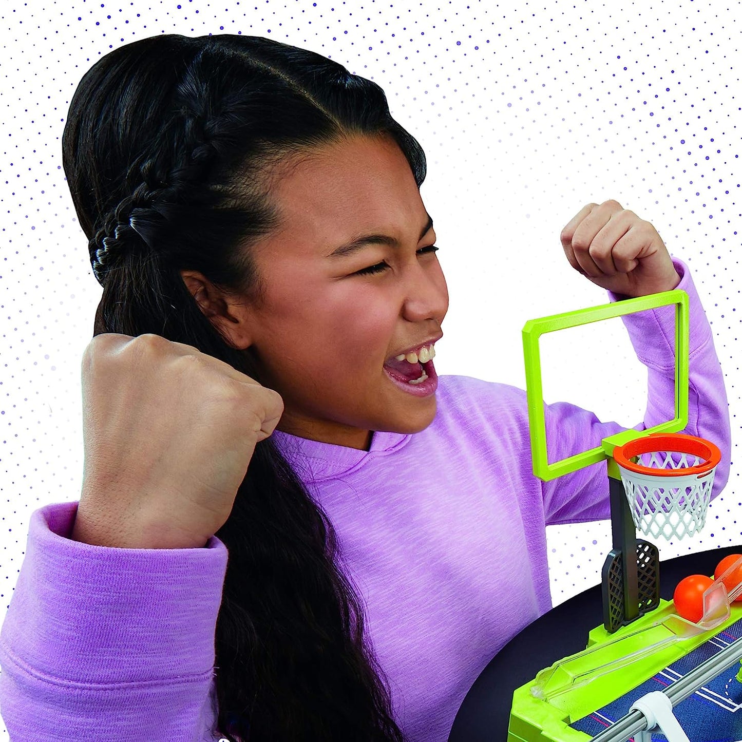 Hasbro Foosketball Game, The Foosball Plus Basketball Shoot and Score Shoot and Score Not Searched Tabletop Game for Kids Ages 8 and Up, for 2 Players, English and French Version